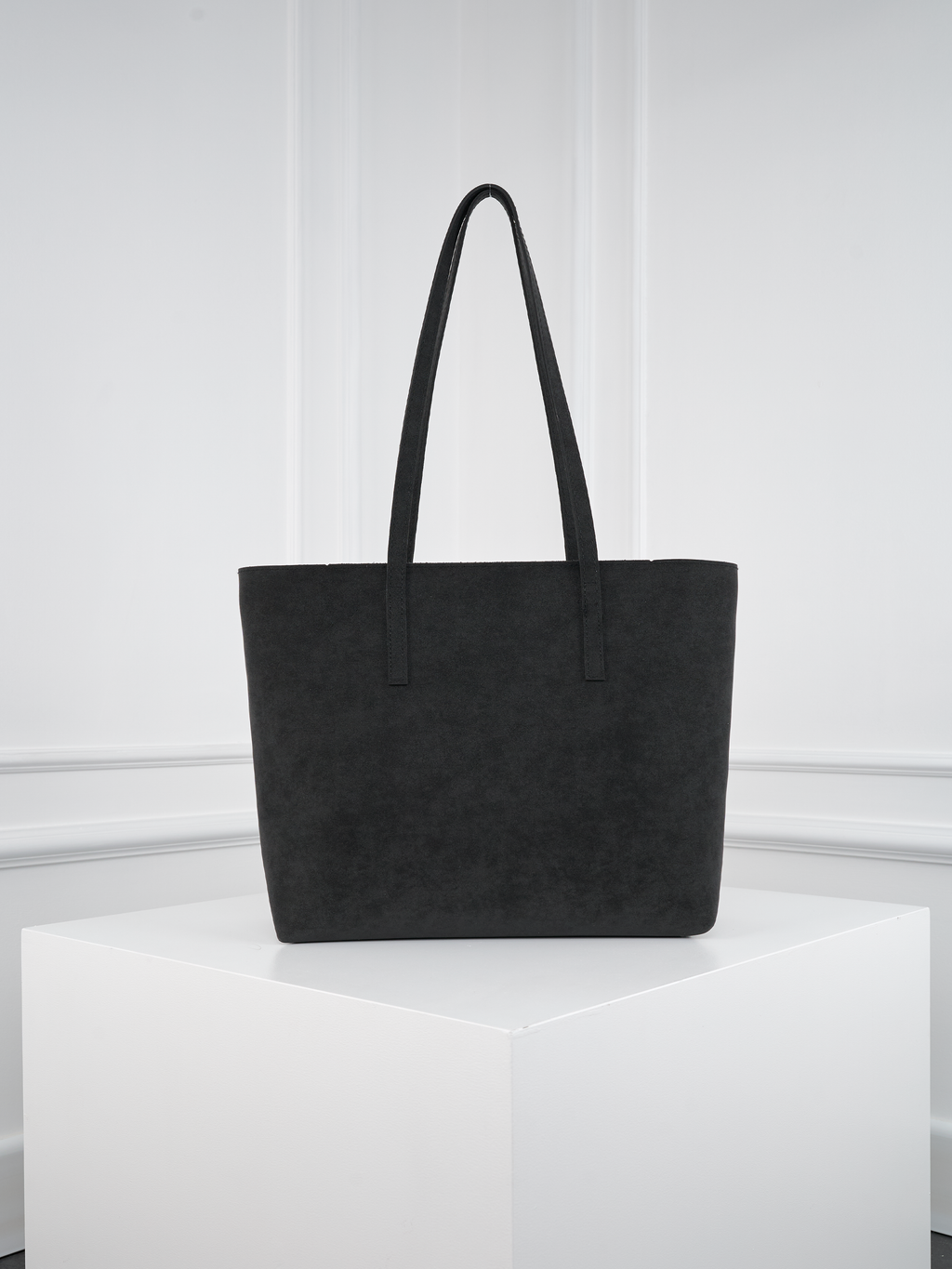 Kadın Nubuk Kumaş Su Geçirmez Büyük Boy Geniş Hacimli El ve Omuz Çantası