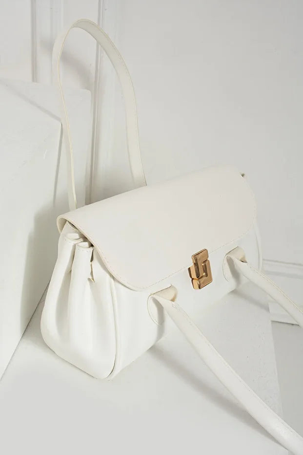 Kadın Uzun Saplı Dikdörtgen Model El Kol ve Omuz Çantası