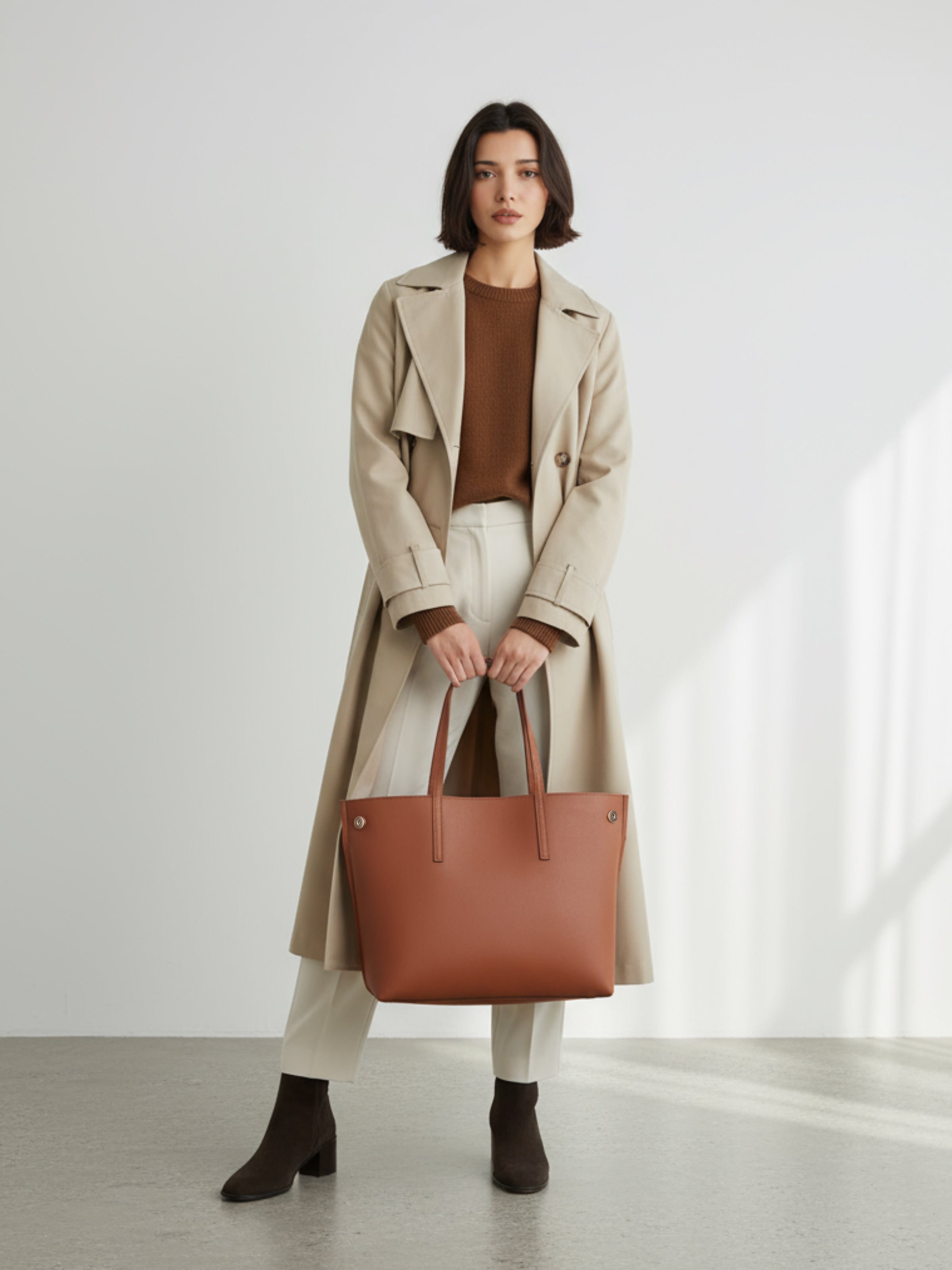 Kadın Büyük Boy Tote Model El ve Omuz Çantası