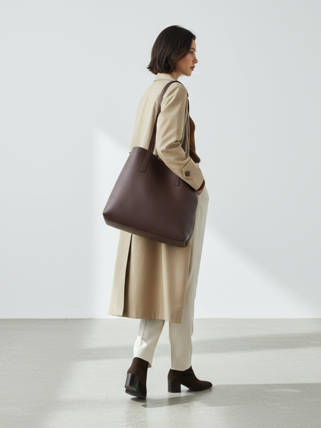 Kadın Büyük Boy Tote Model El ve Omuz Çantası