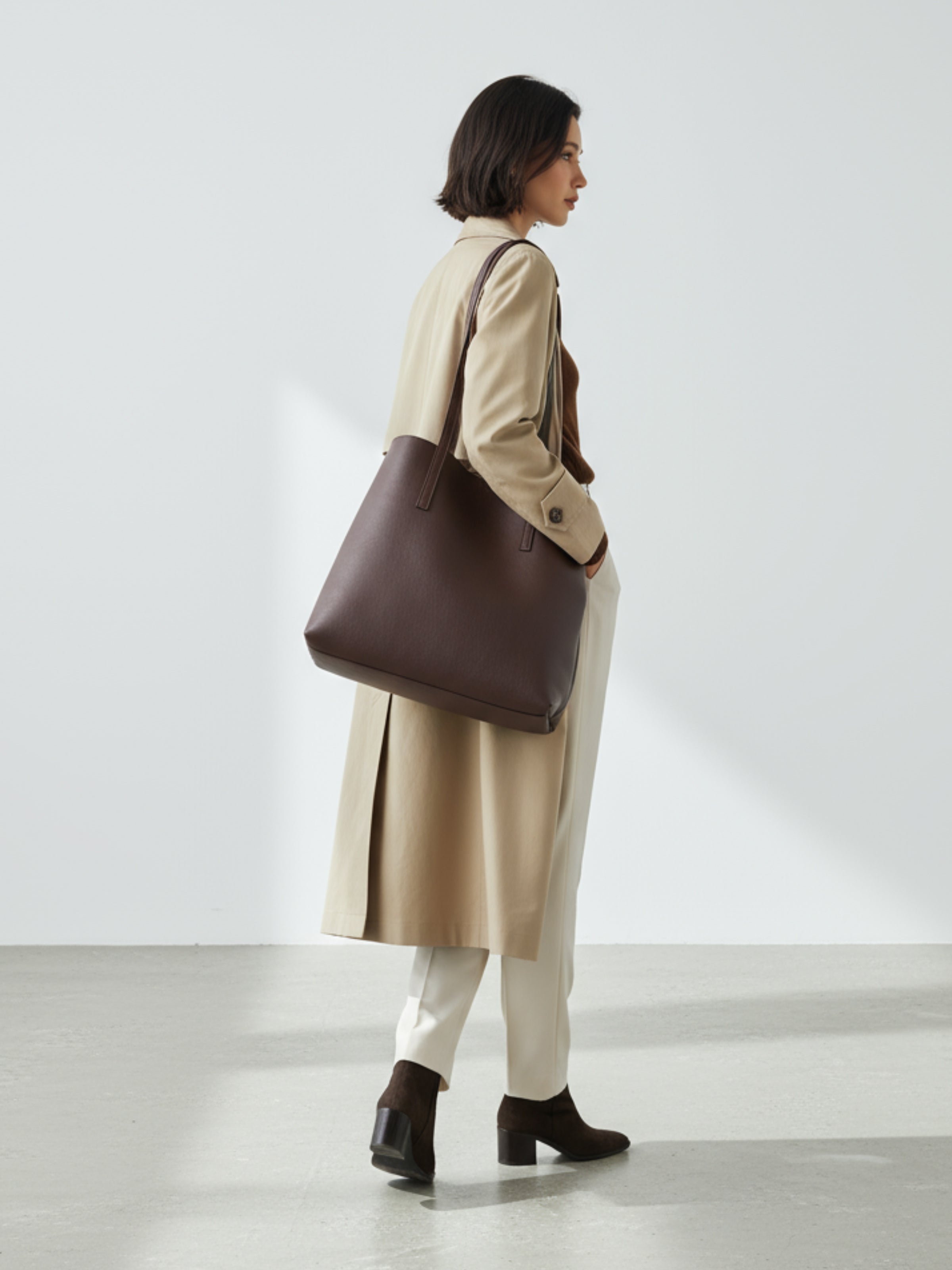 Kadın Büyük Boy Tote Model El ve Omuz Çantası