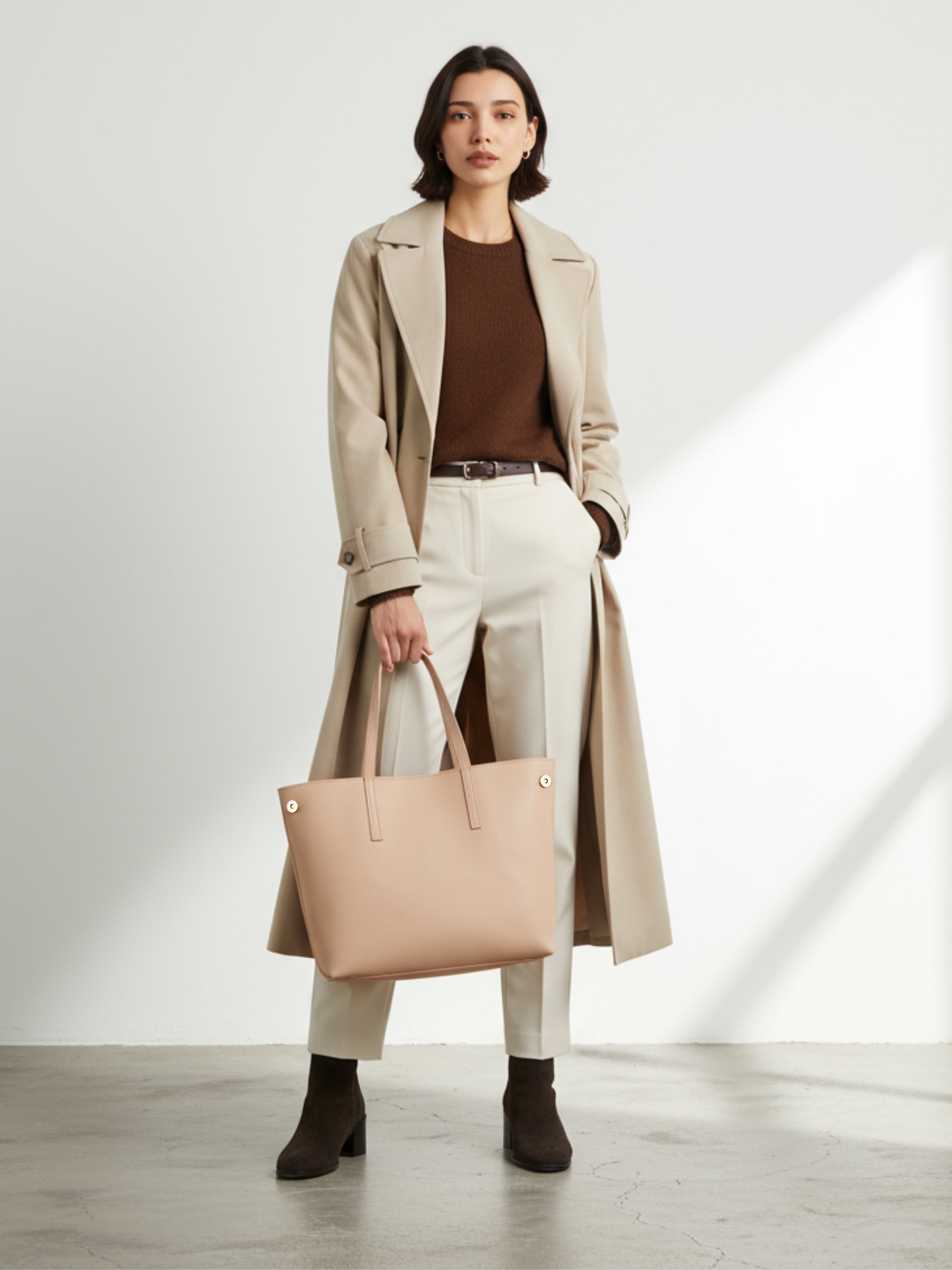 Kadın Büyük Boy Tote Model El ve Omuz Çantası