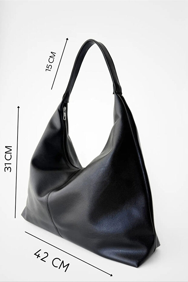 Kadın  Büyük Boy Omuz ve Tote Çanta - Geniş Hacim